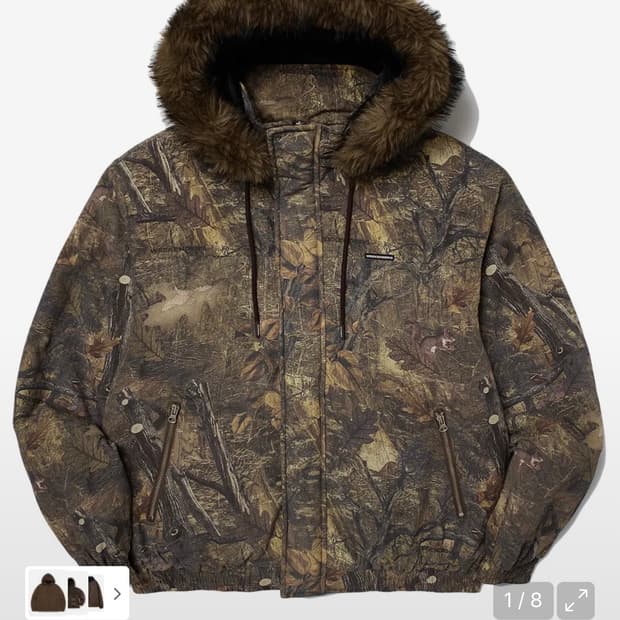 위캔더스 MOUNTAIN HOODED PARKA (BROWN)