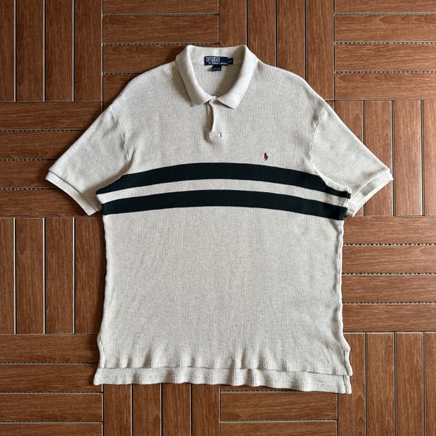 Polo Ralph Lauren cotton collar 1/2 knit