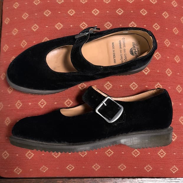 꼼데가르송 X 닥터마틴 메리제인 슈즈