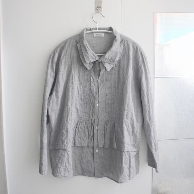 plantation double collar pleats prill