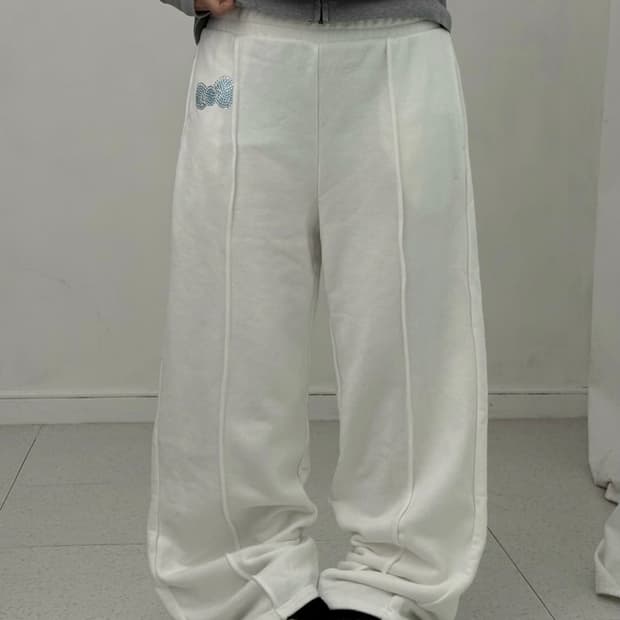 포에버 21 x 헬로키티 화이트 팬츠 y2k 갸루