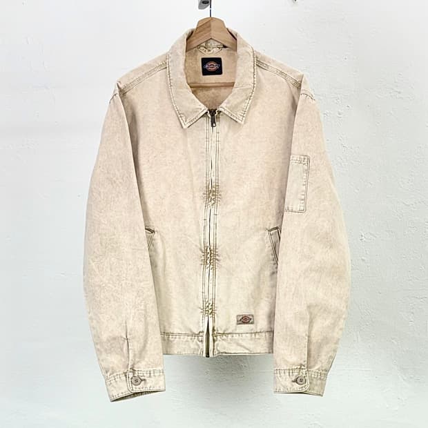 디키즈 워시드 베이지 뉴잉턴 워크 자켓