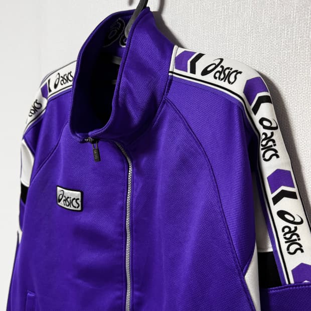 아식스 90s 퍼플 올드스쿨 블루종 져지