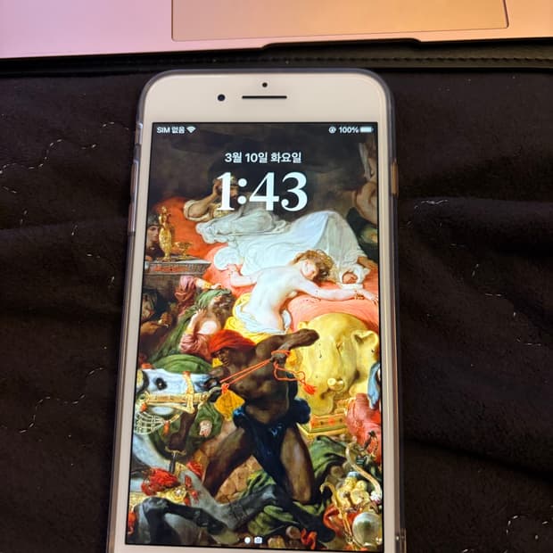 아이폰8 PLUS 골드 256GB