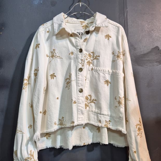 자라 면 자켓 프리사이즈