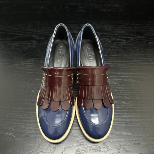 호간 멀티컬러 테슬 로퍼