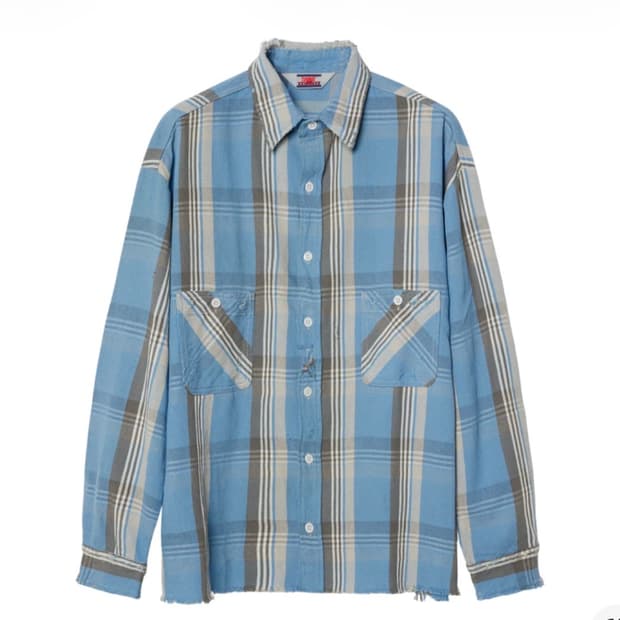 세인트미카엘 플란넬 셔츠 m