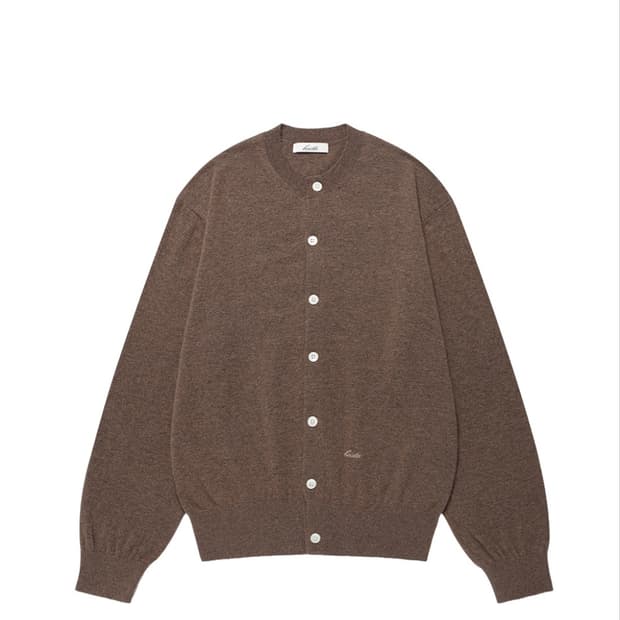 하스타 Cash Blend Knit Cardigan(Brown)