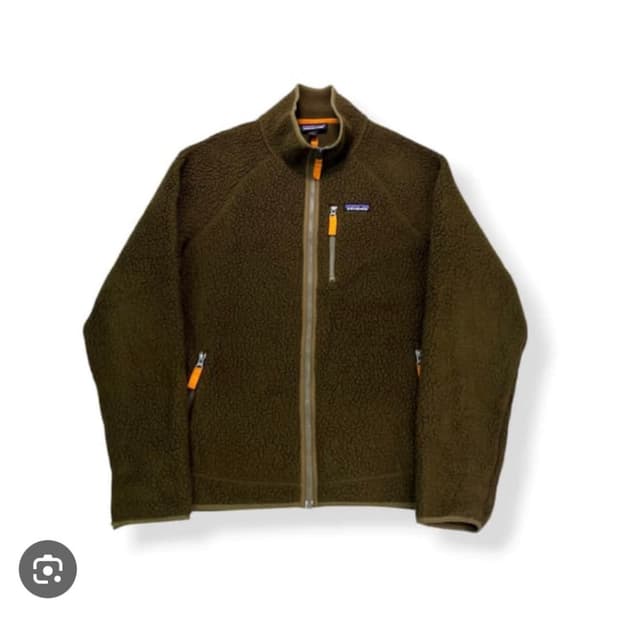 파타고니아 레트로 파일 플리스 카키올리브