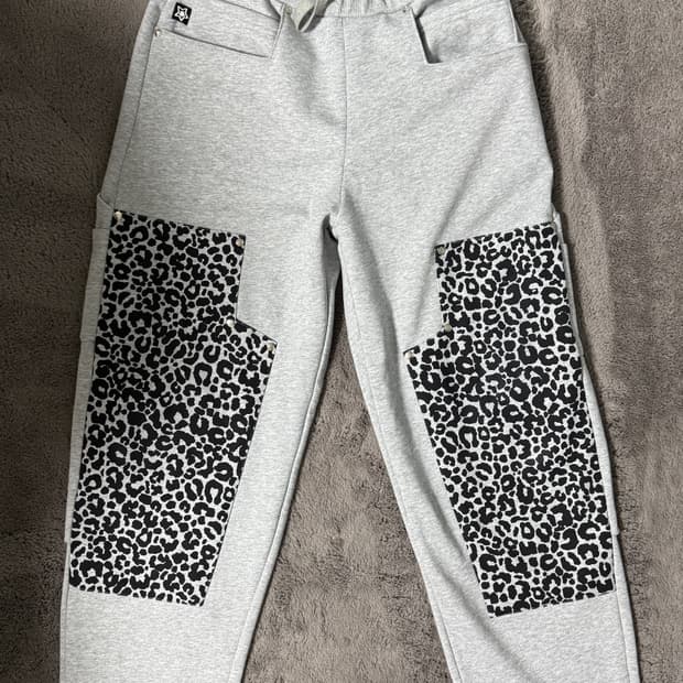 스타팀 레오파드 팬츠 S사이즈