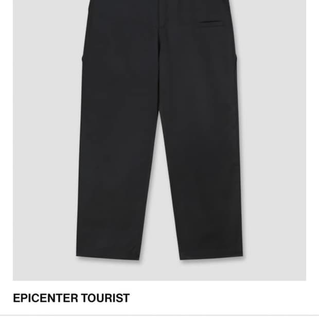 EPICENTER TOURIST ALBY trousers(Black) M