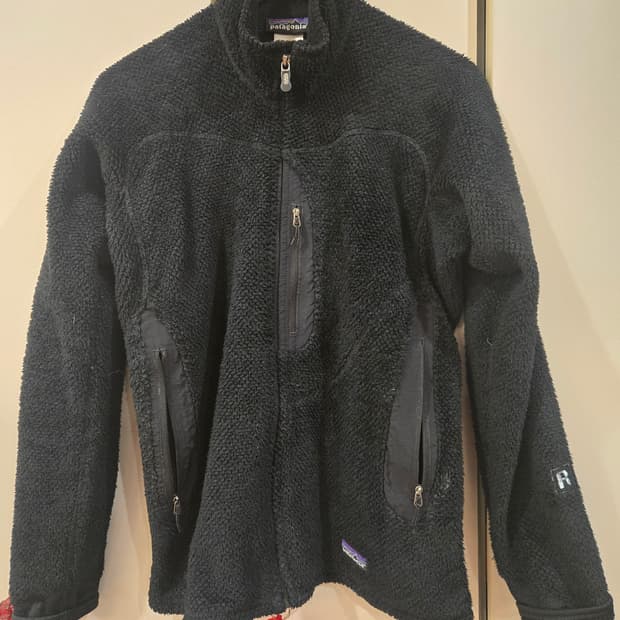 파타고니아 블랙 레트로 파일 플리스 자켓