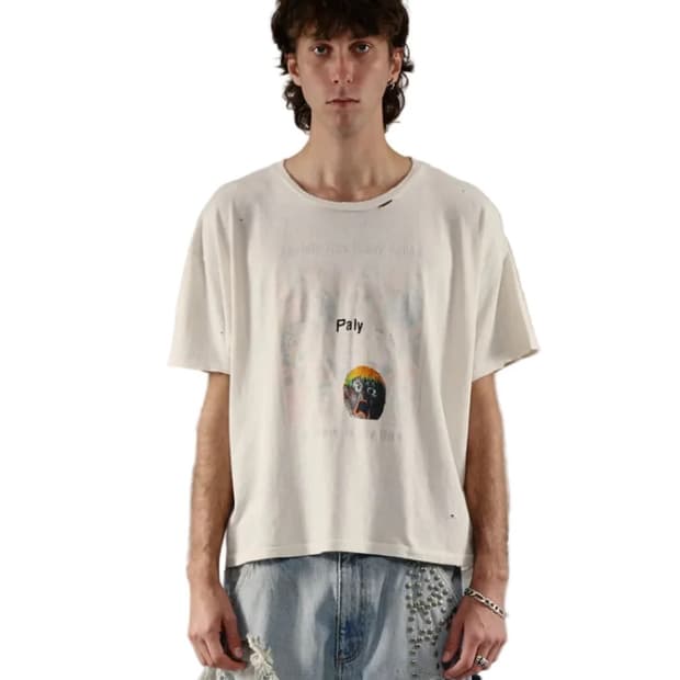 (XL)팔리할리우드 티셔츠 ANXIETY TEE VINTAGE