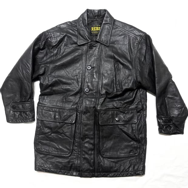 REBEL - 레더 코트
