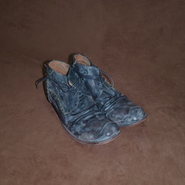 훕데두 워싱 스티치 슈즈