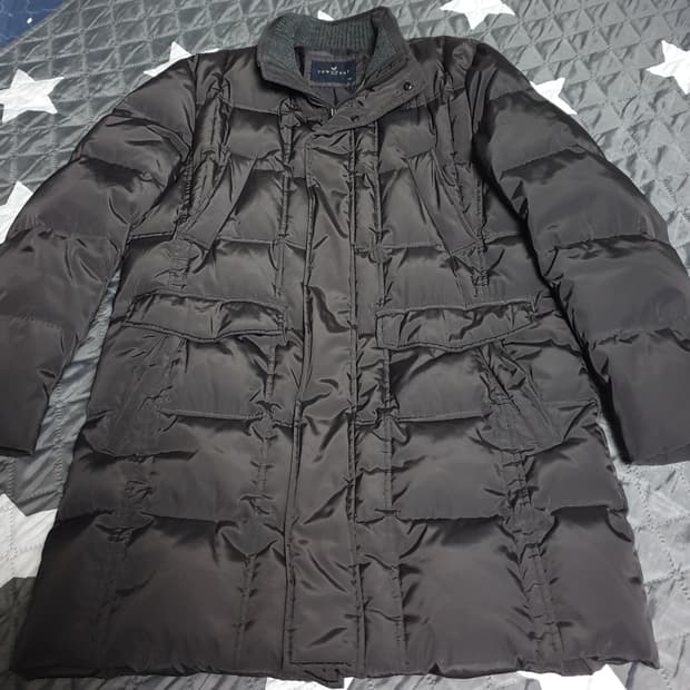 타운젠트 스트레치 사파리 덕다운 패딩 점퍼 카키브라운 (L)