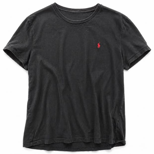 폴로 랄프로렌 블랙 반팔티 XL