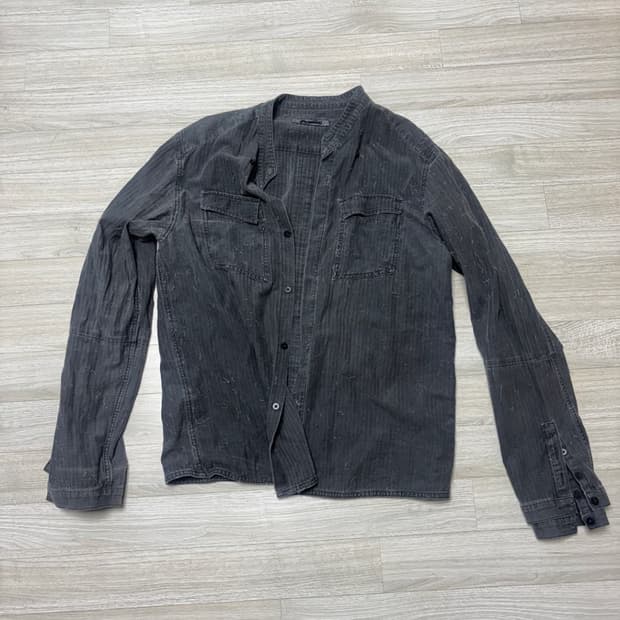 블랙멀 더블 슬리브 셔츠 L