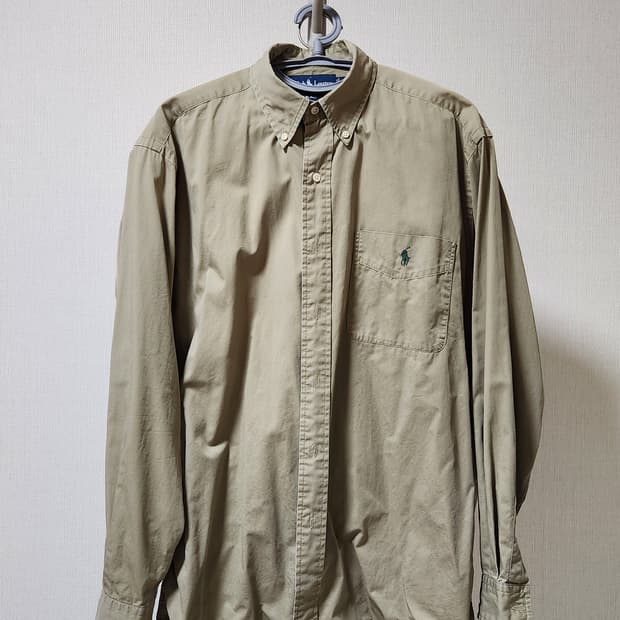 폴로 블레이크 트윌셔츠 카키색 M 105