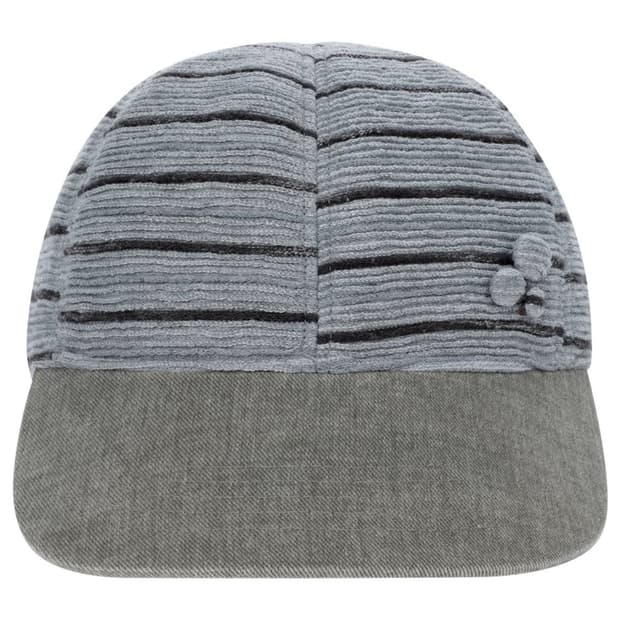 코이세이오 coyseio PEACH STRIPE CAP GREY