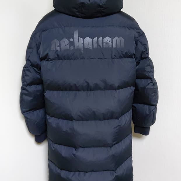 카이아크만 프린팅 롱 다운 점퍼 (XL)