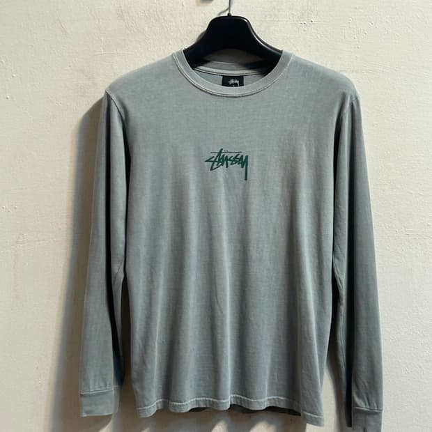 스투시 클래식 로고 롱슬리브 티셔츠