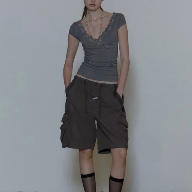 스컬프터 카고 하프 팬츠