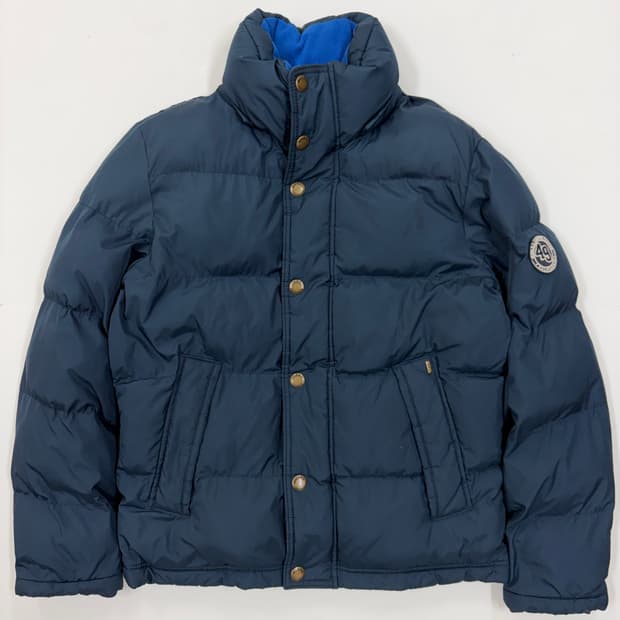 WHO A U 네이비 다운패딩