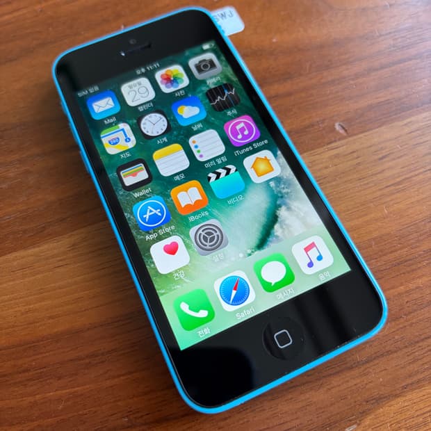 아이폰 5c 블루 16기가 #6246