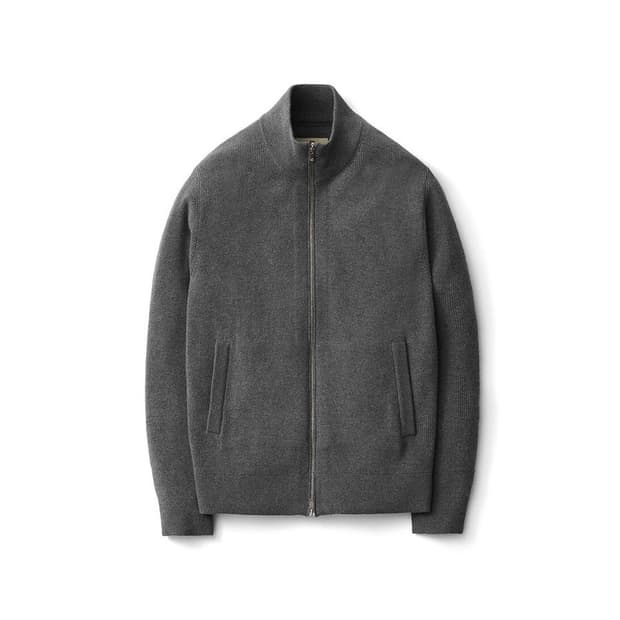 포터리 24fw 풀집업 니트