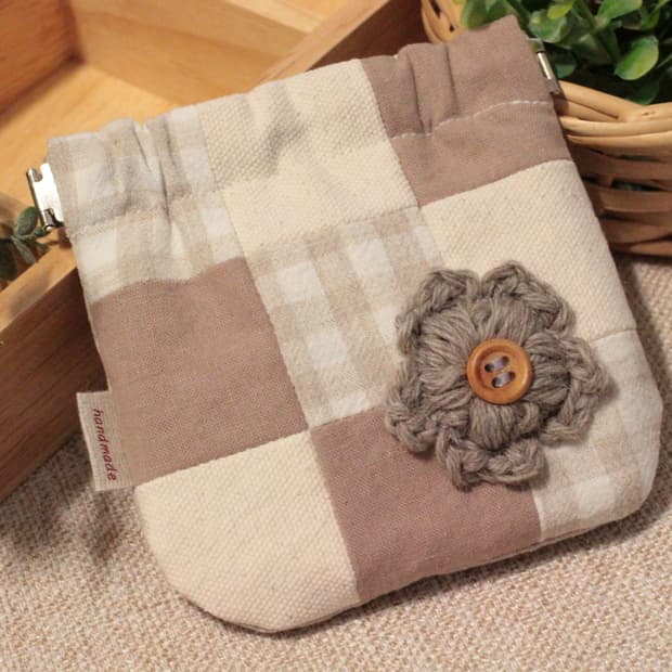 핸드메이드 립밤 파우치