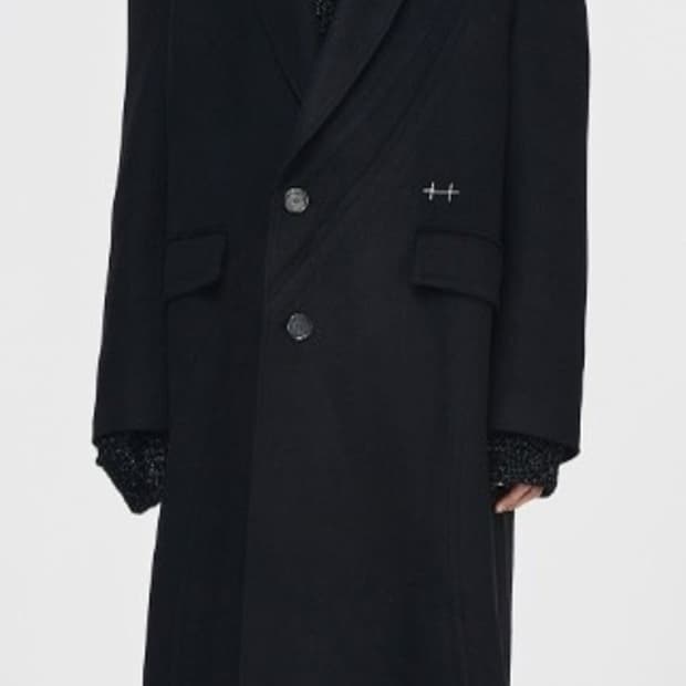 [x-mas 선물] 송지오옴므 코트 100-새상품23fw검정