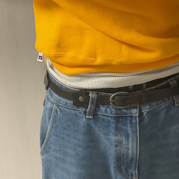 moschino flower belt