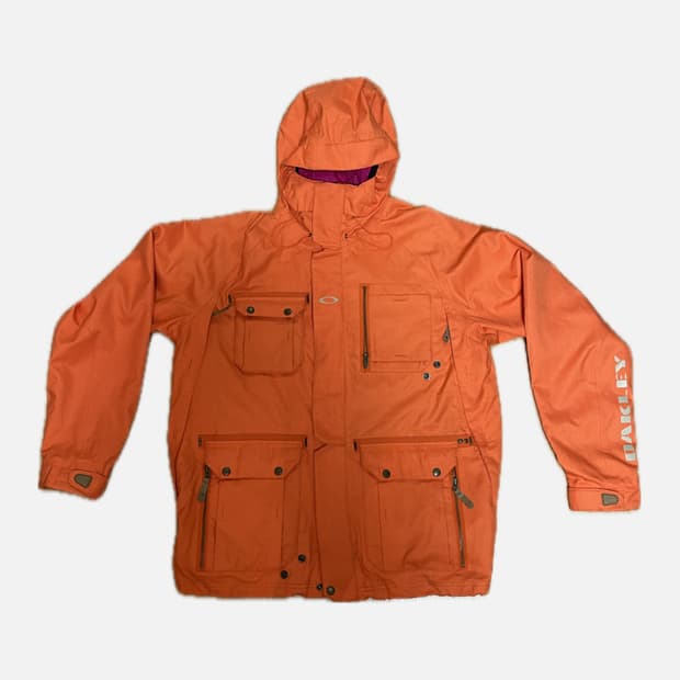 90s Oakley archive jacket orange