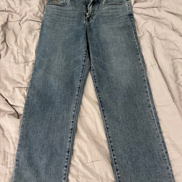 새상품) 플랙 미드블루 데님