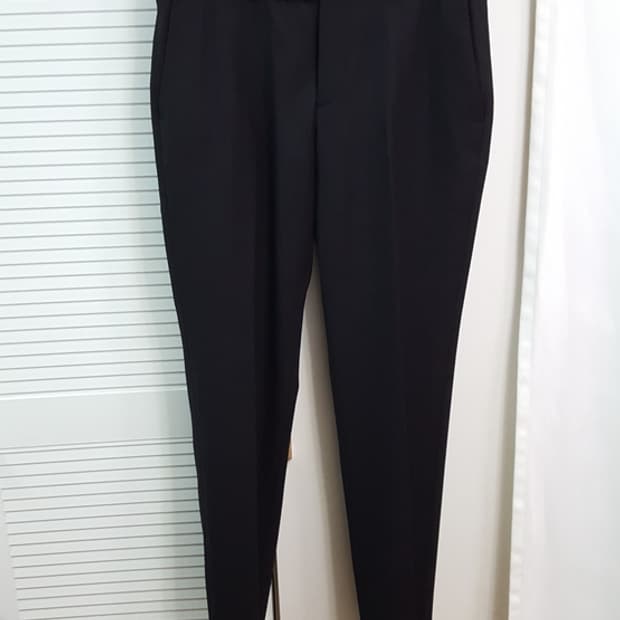 질스튜어트 남성 모직 슬랙스 블랙 32-33