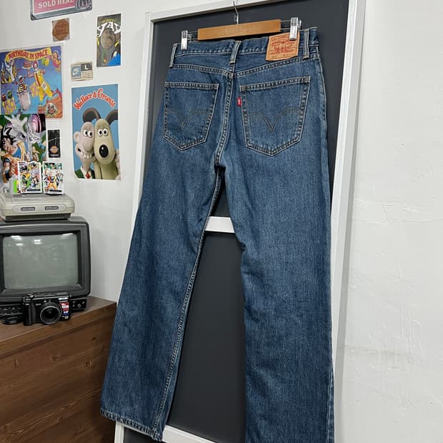 00s Levis 리바이스 505 스트레이트핏 데님 팬츠