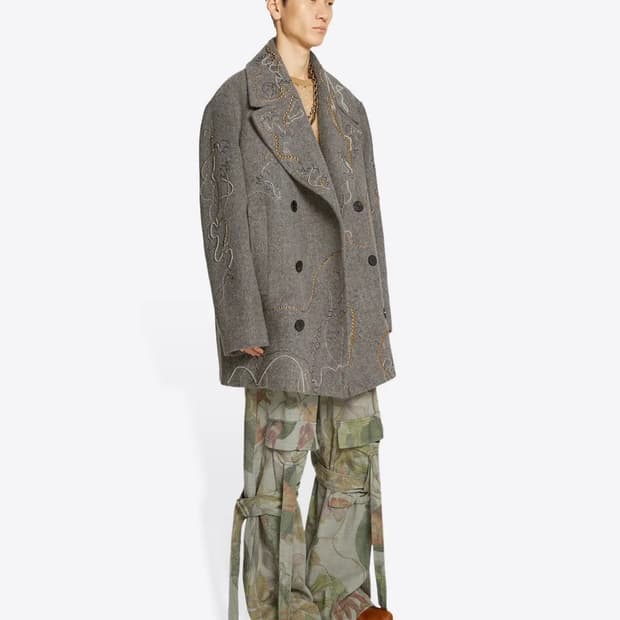 Namacheko AW18 Shetland Wool Peacoat | 후루츠패밀리