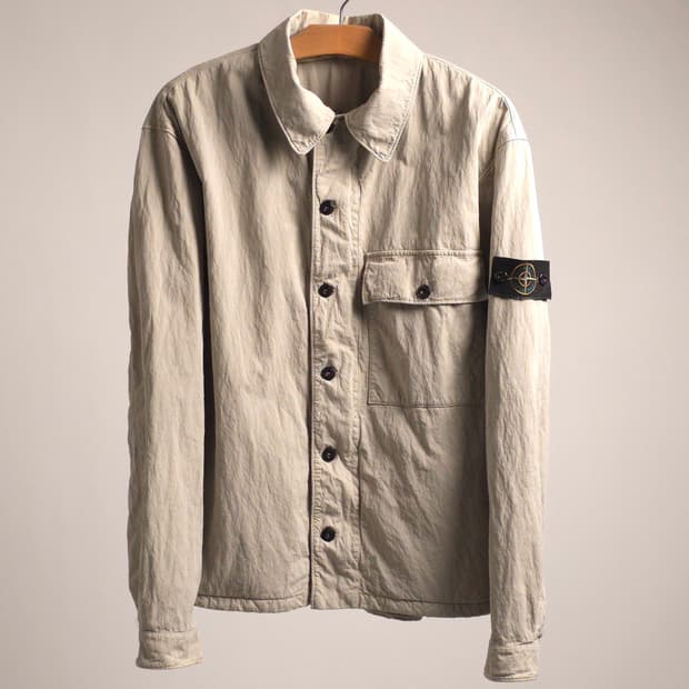 스톤아일랜드 정품 와펜 바람막이 자켓 간절기 봄 점퍼 100 105