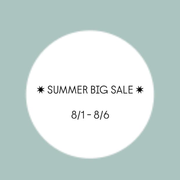summer big sale