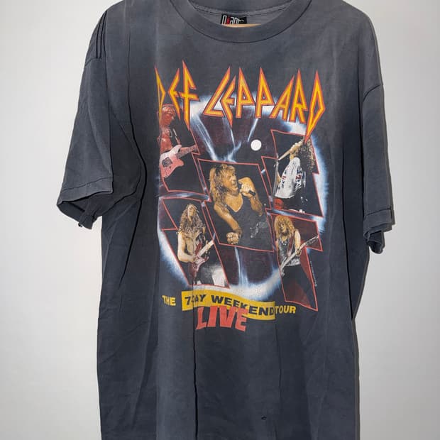 90s defleppard shirts
