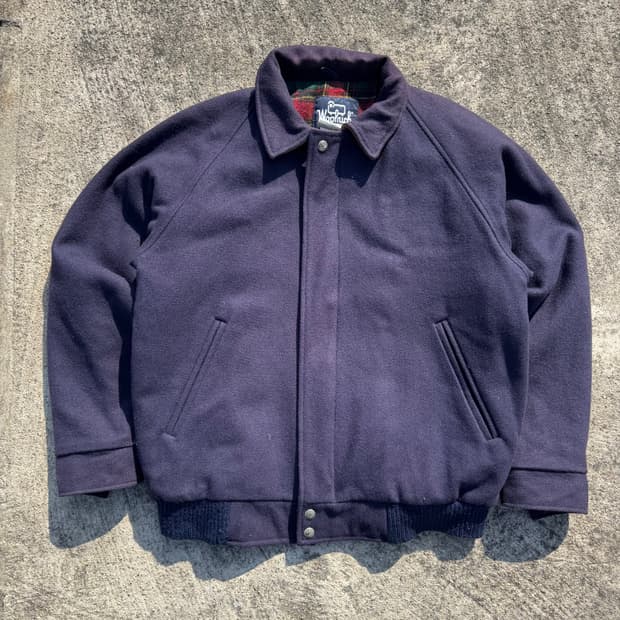 [L] Woolrich 울리치 울 블루종 자켓