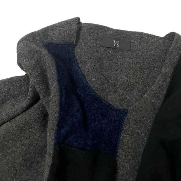 Yohjiyamamoto patchwork kint