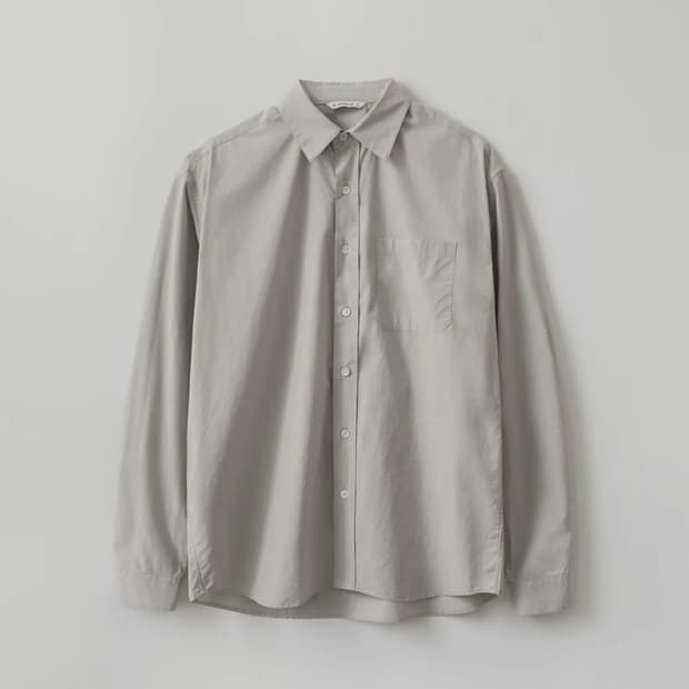 (새제품) 블랭크룸 필드데이 셔츠 코코넛 그레이