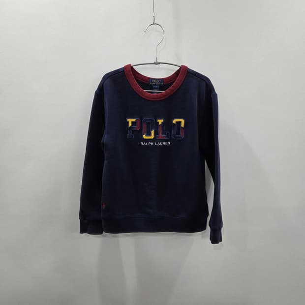폴로랄프로렌 키즈 스펠로고 기모 맨투맨 7 