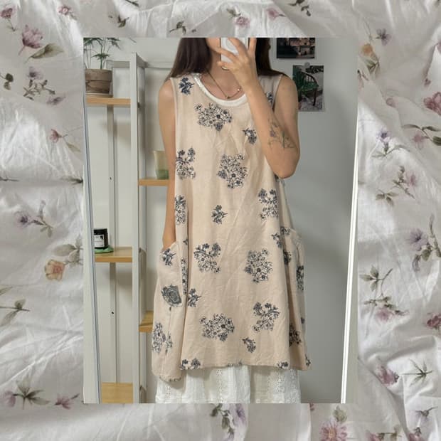 begie flower layerd ops