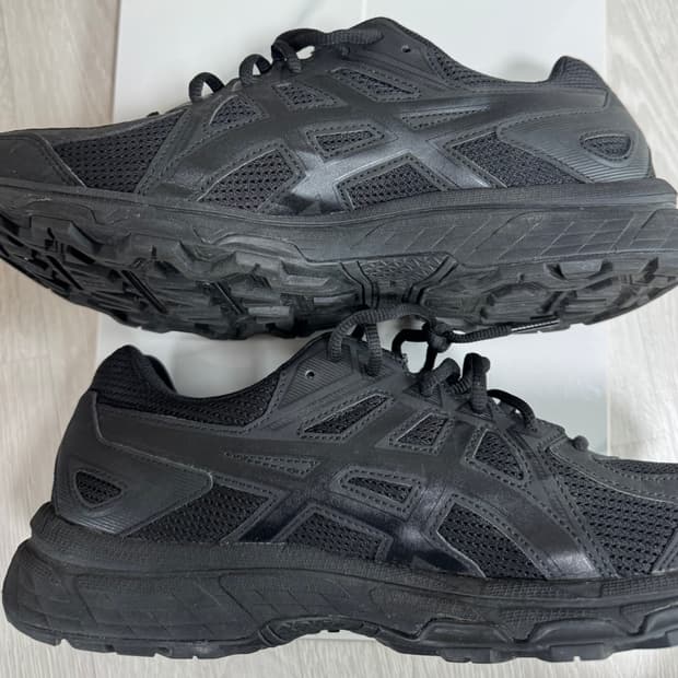 아식스 조그 블랙 와이드 280