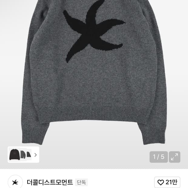 더콜디스트모먼트 차콜니트