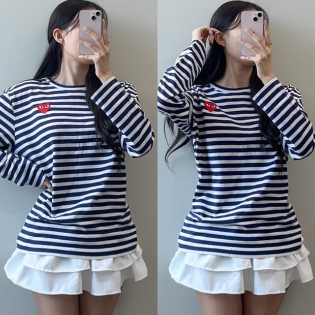 꼼데가르송 롱슬리브