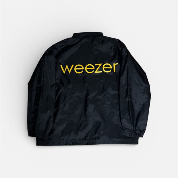 90s Weezer 위저 밴드 코치 자켓 XL